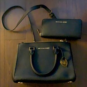 Michael Kors purse and wallet
